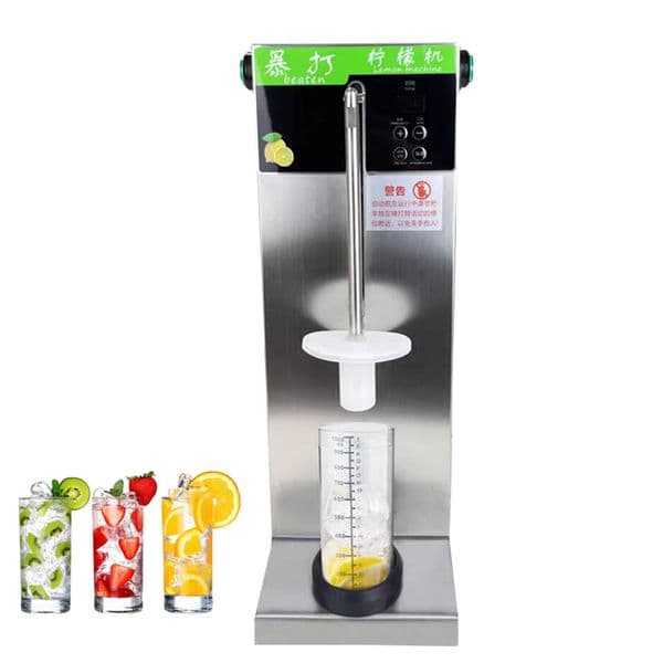 220v Automatic Lemon Beating Machine Fruit Juice Ice Hammer Beating Machine Fresh Fruit Ice Breaker Equipment Milk Tea Shop