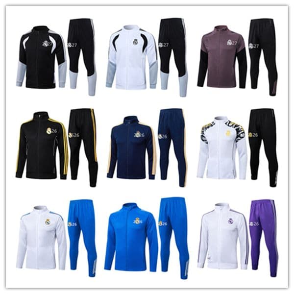 2026 2027 BELLINGHAM Reals training suit 25 26 27 Reals Madrid Long Sleeves tracksuit men MBEPPA VINI JR football sportswear chandal survetement full zip jacket