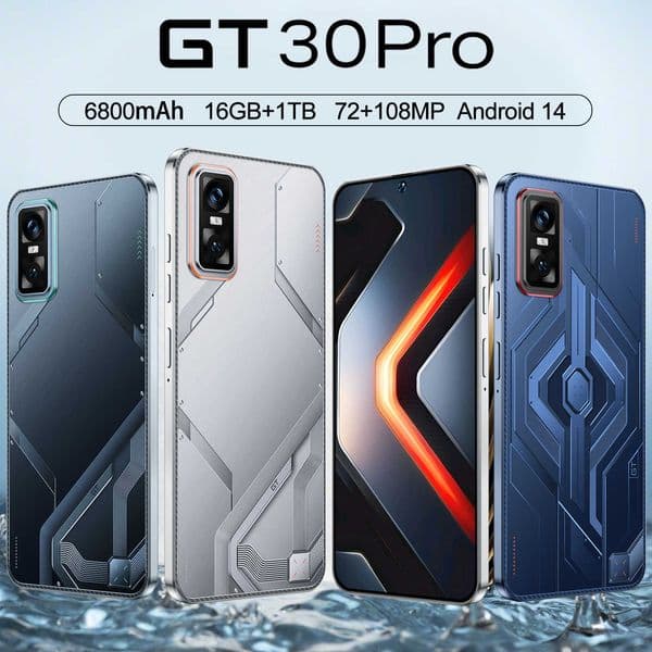 New GT30 Pro Perforated 73inch Large Screen Android 14 Hot-Selling Smartphone R251206