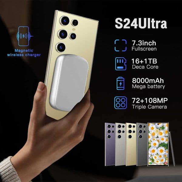 S24 Ultra New Product Phone Large Screen 161T Android Smartphone R251206