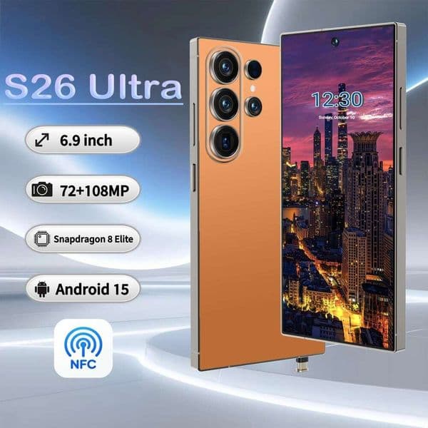 S26 Ultra Cross-Border Smartphone 6.9Inch Android Supports Nfc TK Can Ship On Behalf Of Customers Technology smartphone