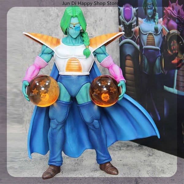 33cm Dragon Ball Zarbon Standing Collect Dragon Balls Anime Figure Model Statue Collection Desktop Decoration Ornament Toys Gift S260424