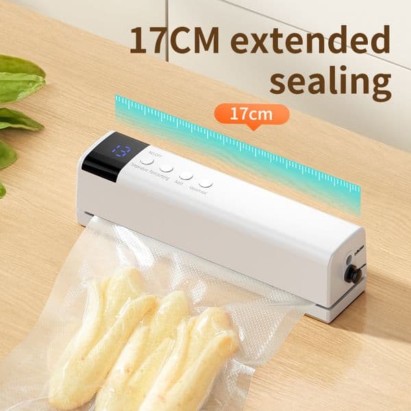 Cross border rechargeable vacuum sealing machine, fully automatic vacuum preservation, small household plastic sealing machine, compressor packaging machine