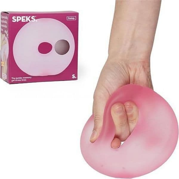 New Gump Ring Gel Filled Stress Ball, Super Soft Circular Squeeze Fidget Toy, Portable Decompression Toy for Stress and Anxiety Relief BY SEA
