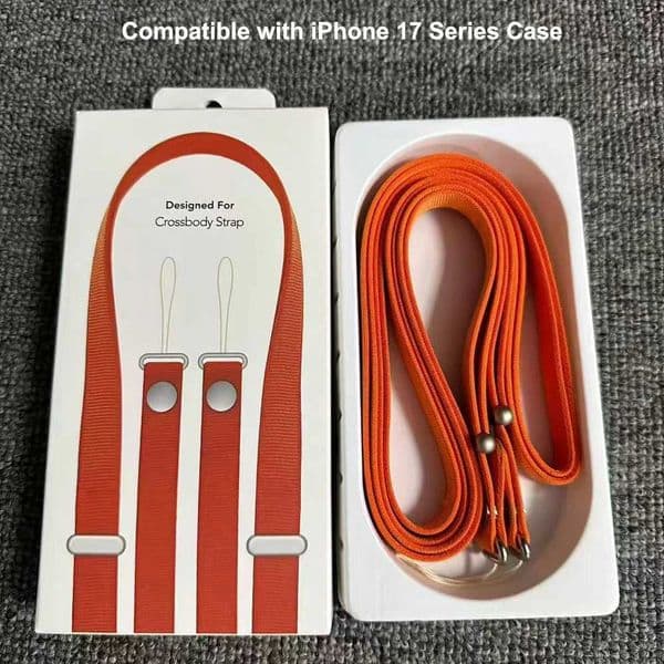 New Model Magnetic Lanyard for iPhone 17 17Air pro max Case Easy to Use Neck Holder Adjustable Length Phone Strap Crossbody T260424