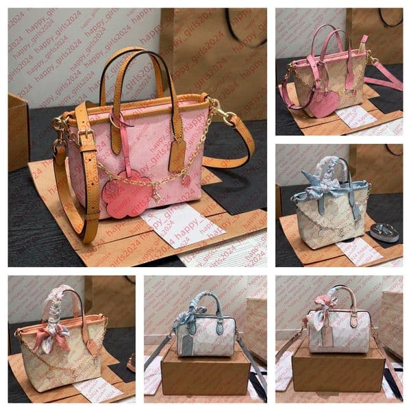 Luxury coas bag designer rowan pillow bag Sathel hobos pouch Mini city shoulder purse Tote bag Women vintage handbag Sacoche Clutch wallet Pink backpack Shopping bag