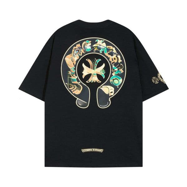 Men T-Shirts Loose Fashion Women T Shirts Luxury Tshirts Designers Sweatshirts Brand Summer Short Sleeves Unisex Man Sanskrit Letter Tshirt Cross T-Shirt 9b0d