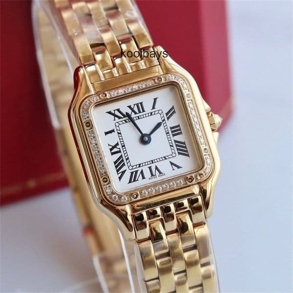 Top quality panthere watch super clone watches watch women mens watch luxury designer watch swiss quartz movement sapphire glass 316L steel 22mm with box R9DN