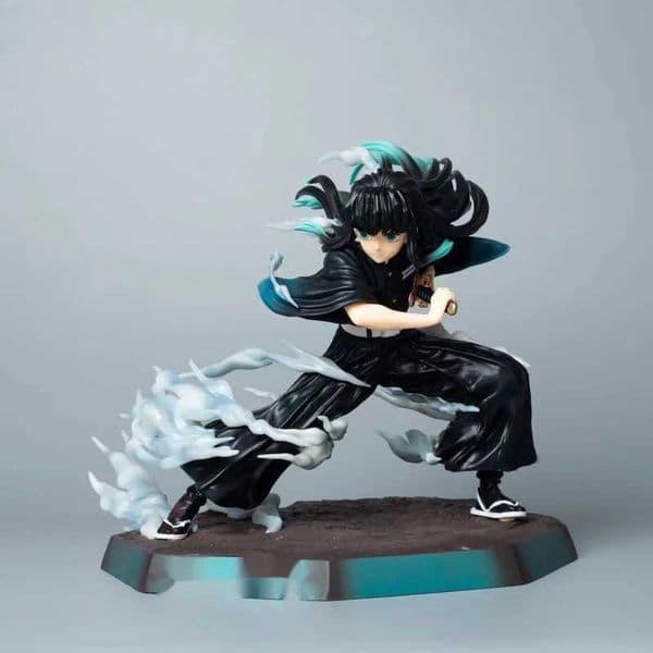 Gk Statue Demon Slayer Nine Hashira Series Muichiro Tokito Mist Pillar Anime Figure Collectible Pvc Model Action Doll Toy Gift S260424