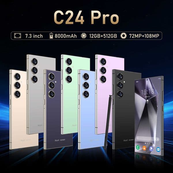 C24 Pro 66-inch 364GB Android 10 version 4G phone R251206