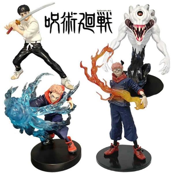 Jujutsu Kaisen Anime Figure Okkotsu Yuta/Orimoto Rika/Itadori Yuji Action Model Pvc Statue Desktop Ornament Collection Toys GiftL260424