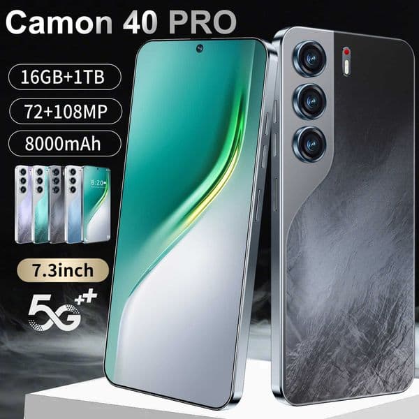 New Camon40 Pro Hot Sale 161T Memory Android All-in-One Smartphone R251206