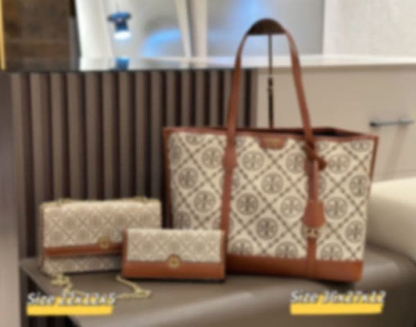 Unisex three-piece designer travel bag set, weekend travel bag, overnight bag, large crossbody bag, luggage bag, tote bag, wallet B587
