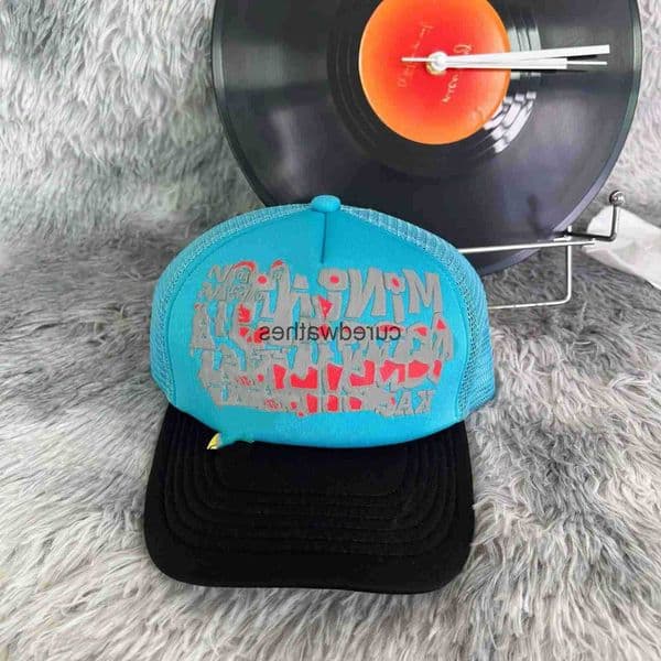 Design American MiNiS Truck Cap Baseball Cap Couple Hat Summer Breathable Mesh Back Casual Letter Designer Caps Men Women Fashion Adjustable Street Hip-Hop 296M