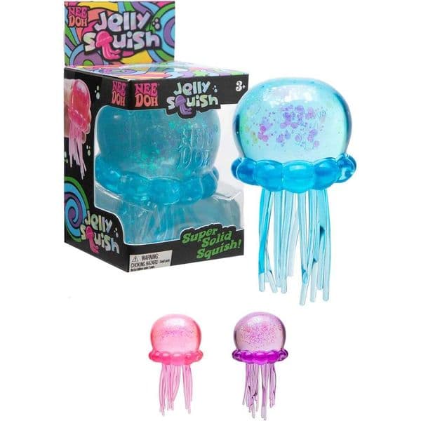 Schylling Needoh Jelly Squish Sensory Squeeze Toy - Colors May Vary