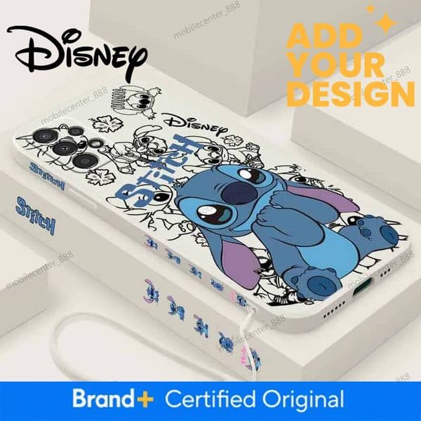 Designer Disney Anime Cute S-Stitchs For Samsung A57 A56 A55 A54 A53 A37 A36 A34 A33 A32 A31 A26 A24 A16 A15 A07 A06 A05 Phone Case Luxury