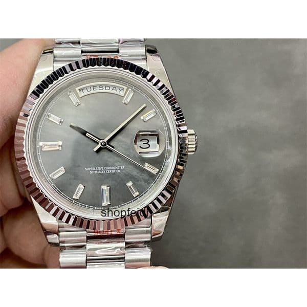 Top quality day date watch super clone watches 3255 mechanical movement mens watch designer watch sapphire glass 904L steel 40mm 36mm with box 01TY