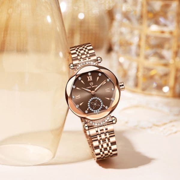 Ladies' Watch New Waterproof Steel Strip Fashion Style Watch Women's Live Streaming Foreign Trade Explosive One Piece Delivery Quartz Watch