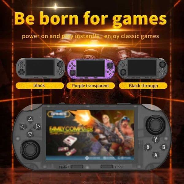 45-Inch I HD Screen Handheld Wireless Game Console SF3000HD With 12G Dual-Core Processor Large Battery Handheld Game Players T260424