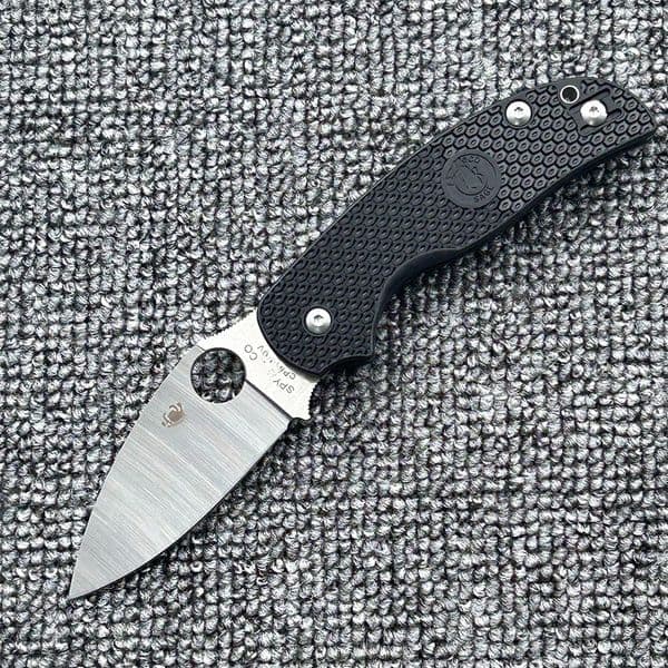 knives C123 Nylon Handle/Titanium Alloy Handle Folding High Hardness Outdoor Camping Wilderness Survival Tool Knife