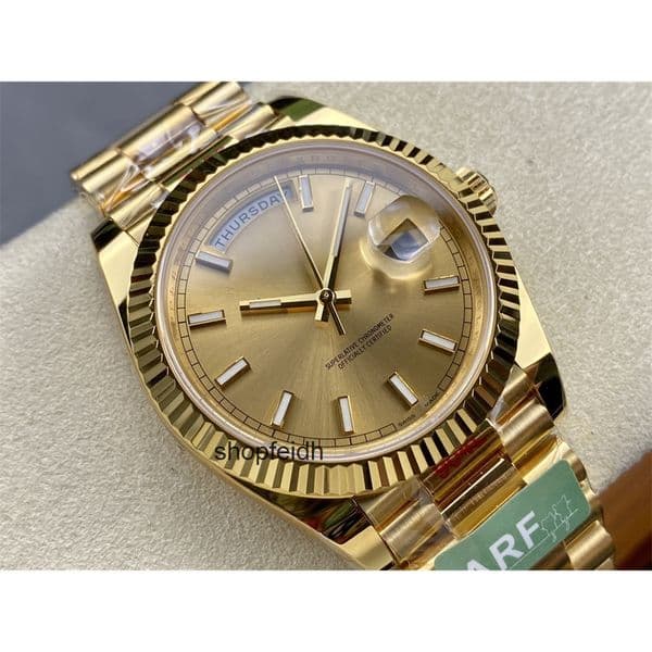 Top quality day date watch super clone watches 3255 mechanical movement mens watch designer watch sapphire glass 904L steel 40mm 36mm with box 0X6Q