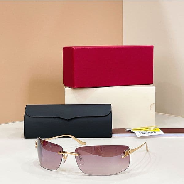 Designer 2026 Newly Launched Summer Rimless Sunglasses CT0503S Women men Workplace Fashionable Dressing Minimalist Travel Luxury Eyewear With Packag