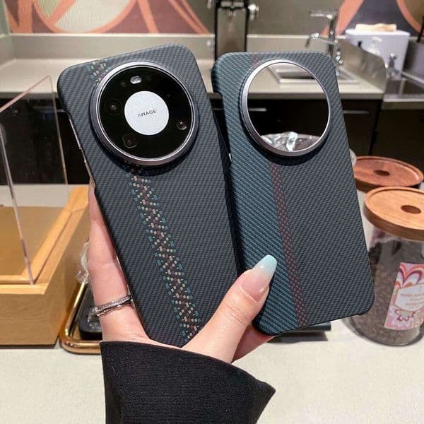 Suitable for Huawei Mate80promax personalized magnetic carbon fiber mate70 anti-drop phone case 60pro