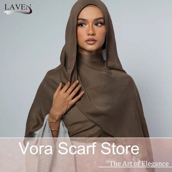 Big Size Solid Rayon Modal Hijab Scarf Women Muslim Headscarf Wraps Shawl Femme Musulman Headband Islamic Turban 19085cm 260421