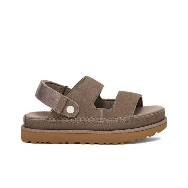 Designer Goldenstar Sandals australia Summer Cowhide Slippers Beach Cross Slides Women Tasman Fall Mustard Seed Driftwood Chesut Sandal Designer shoes
