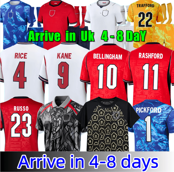 S 4XL england kit 26 27 world cup 2026 Soccer Jersey Kids kit KANE BELLINGHAM MAINOO footbal jersey RICE FODEN GORDON TONEY PALMER PICKFORD Football Shirt long sleeves