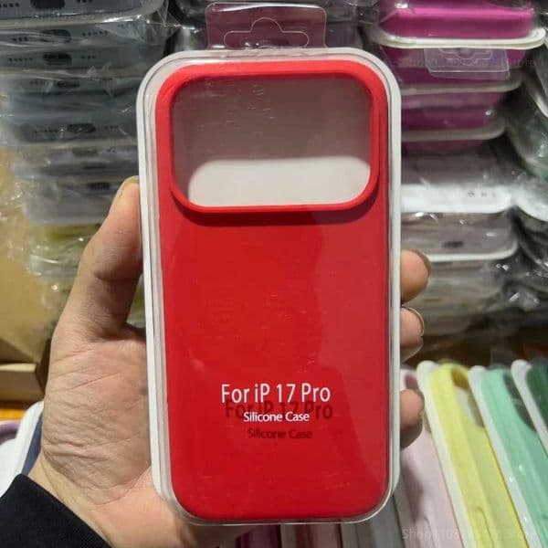 Fashion Liquid Silicone Skin Feel Soft Case For IPhone 17 Pro Max Air 16E 15 14 Plus 13 17AIR Full-pack Anti-Drop Cover T260424