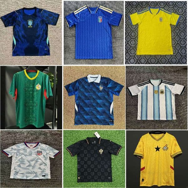 2627 World Cup New Fan Edition Training Uniform Pre-match Quick-dry Football Jersey National Team Portugal Spain