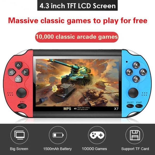 Gaming Portable Handheld Retro Video Game Console Player Portatil Mini Arcade Videogames for Hand Held Family Pocket Retrogaming T260424