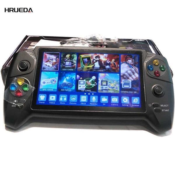 2023 NEW Handheld Game Players Classic 70 inch Handle Retro Game Console Dual joysticks for 1 GBA NES FC Game Player New T260424