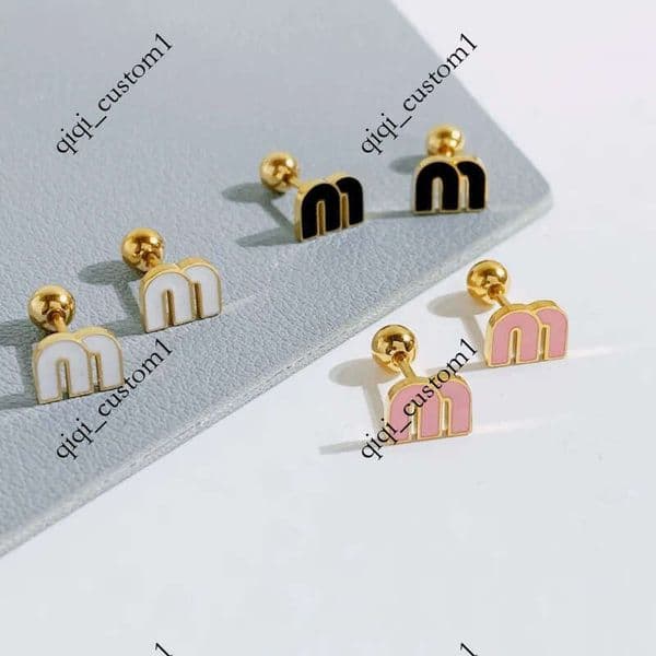 22 stainless steel fashion korea designer screw earrings stud for women gold color simple designs tiny earring earings ear rings jewelry gift