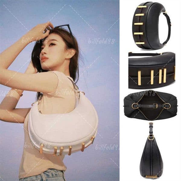 Top Quality Graphy Moon Bag Purse Luxury Handbag Womens Hobo Designer Bag Tote Mens Leather CrossBody Shoulder Travel Bag Lady Chain Clutch Crescent Bags
