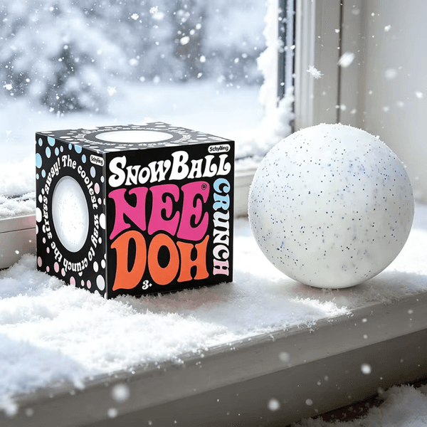 Stock Hot New NeeDoh Snow Ball Crunch ice Cube Fidget Toys Sensory Stress Relieving Anxie Relief Slow Blocks Squishy Pressure Ball Kid Adults Gifts Fast Sh