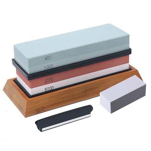 Luxury Designer Decor Whetstone Sharpener Professional Sharpening Stone, Dual-Sided Grit, Water Wetstone For Kitchen Knife Accessories & Too 6 10