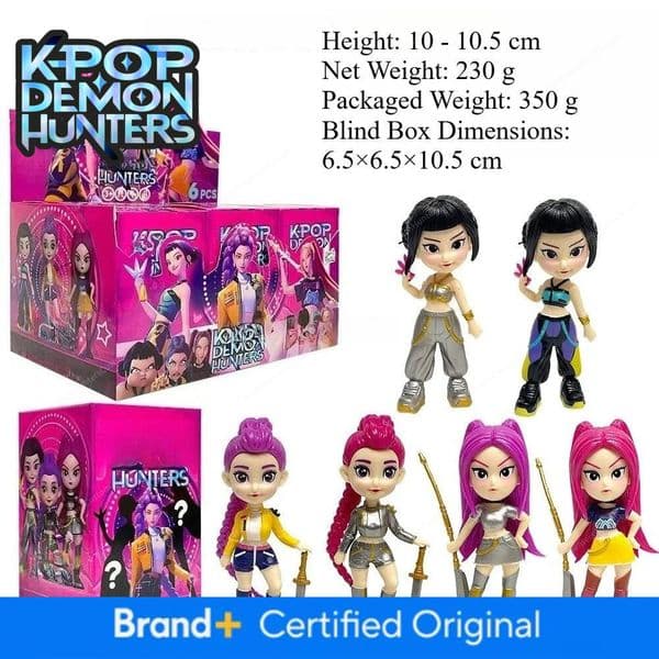 Hunter Girl Group Anime Random Blind Box PVC Collectible Model Action Figure Desktop Decoration Surprise Gifts For Fans
