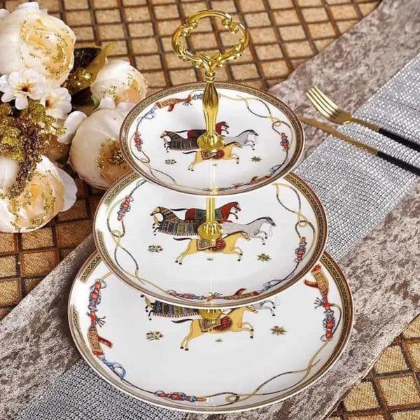 Luxury Designer Decor Fruit Plate Stand room Cake Display Stand With Shelf Bardessert Vegetable Storage Rack Wedding Party Decoration For Ho 6 9