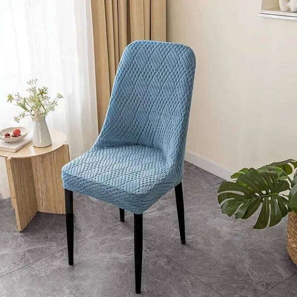 Thick Jacquard Cover Spandex Stretch Slipcovers Chair Seat Covers for Kitchen Dining Room Wedding Banquet Home 1PC 26Y0427