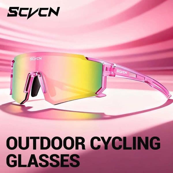 SCVCN Hiking Eyewear Outdoor Cycling Sunglasses for Women Men Bike Glasses Sports Mountain Climbing Cycling UV400 Goggles S260427