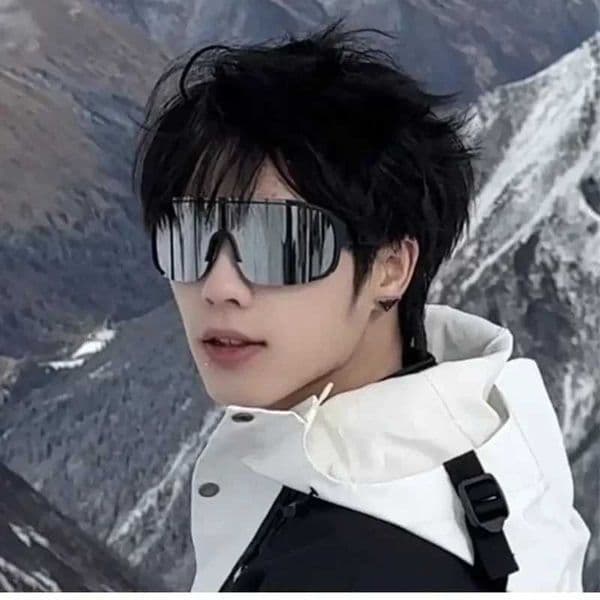 Fashionable Outdoor Cycling Windproof and Eye Protection Skiing Sun Shading Sunglasses Square Travel Hiking Sunglasses UV400 S260427