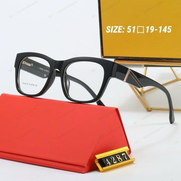 Black Square Eyeglasses for Men Women Luxury Designer Optical Glasses with Gold Accent Fashion Clear Lens Eyewear for Prescription & Daily Wear reading glasses
