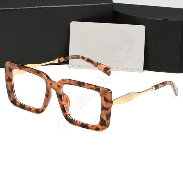 Sunglasses Fake Glasses Woman/Men Glasses Optical Frames Medusaers Dream Glasses Rectangle glasses Frame Clear Lens Eyeware Blue Eye Glassess Lunette De Soleil 015