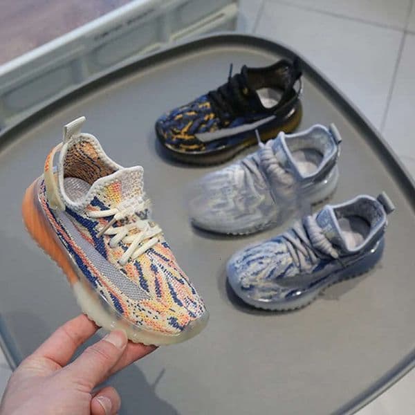 kids Shoes boys gilrs Children Sneakers for sale trainers sneaker designer Littlesprouts Toddler youth baby Girls Outdoor black grey orange blue white Size 1107