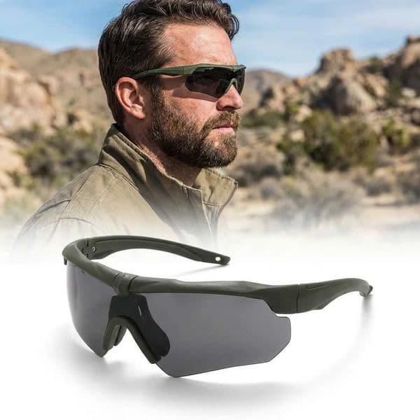 Tactical Shooting Safety Goggles Full Frame Military Ballistic Glasses Outdoor Hunting Airsoft Eyewear Myopia Compatible Protect S260427