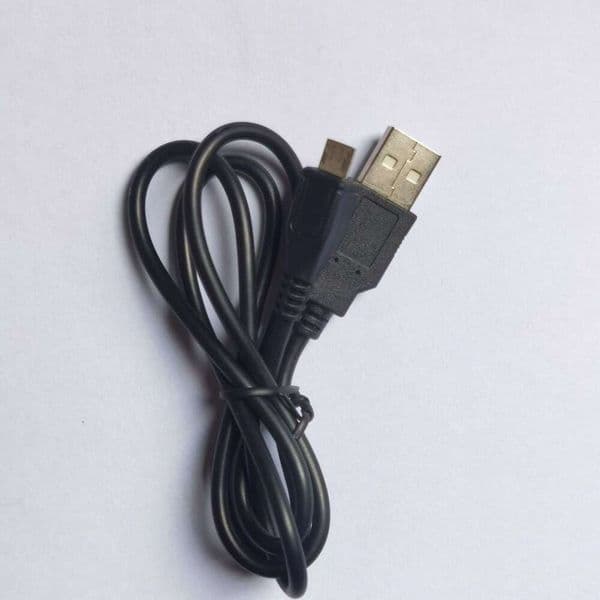 PS4 controller USB data micro5p charging cable 1M black matte bag packaging game compatible