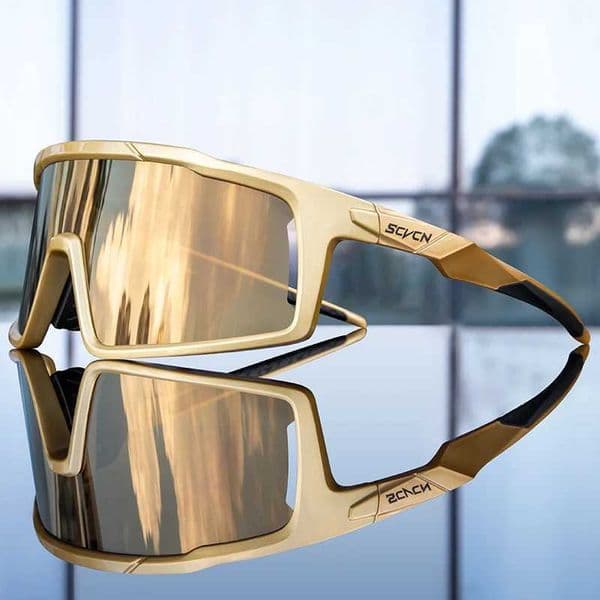SCVCN Cycling Glasses Man Cycling Sunglasses UV400 Bicycle Eyewear Outdoor Bike Goggles Woman Dark Glasses Sports Eyepieces S260427
