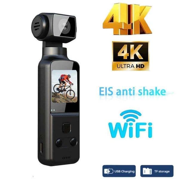 Mini 8K HD Handheld Portable Digital Video Recorder 64GB EIS Professional Anti Shake Night Vision Action Camera 26H0427